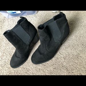 Black booties